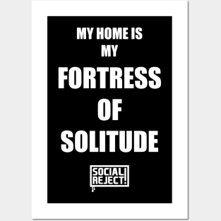 Fortress Of Solitude (White) Posters and Art